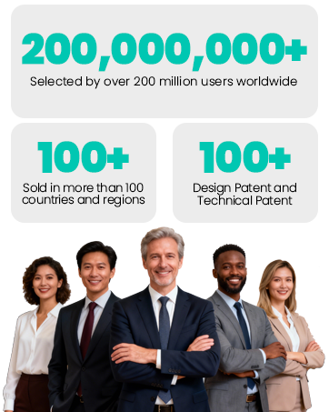 Selected by over 200 million users worldwide