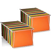 Officemate Hanging File Frames, Letter Size, Rails fits 24 to 27, Files Cabinet, Steel, 2 Sets (9...