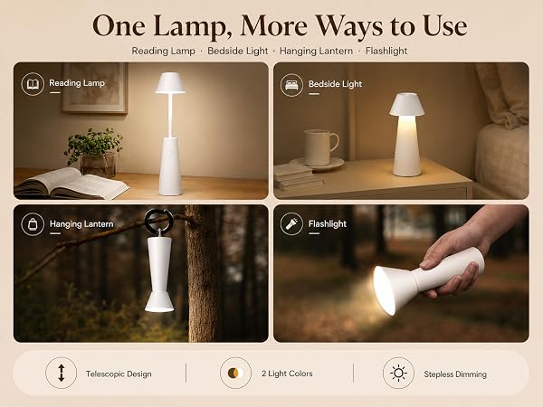 One Lamp,More Ways to Use