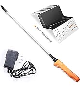 West Thorne Pro Cattle Prod, Newest Waterproof Cattle Prod Stick with LED Light, Rechargeable Ele...