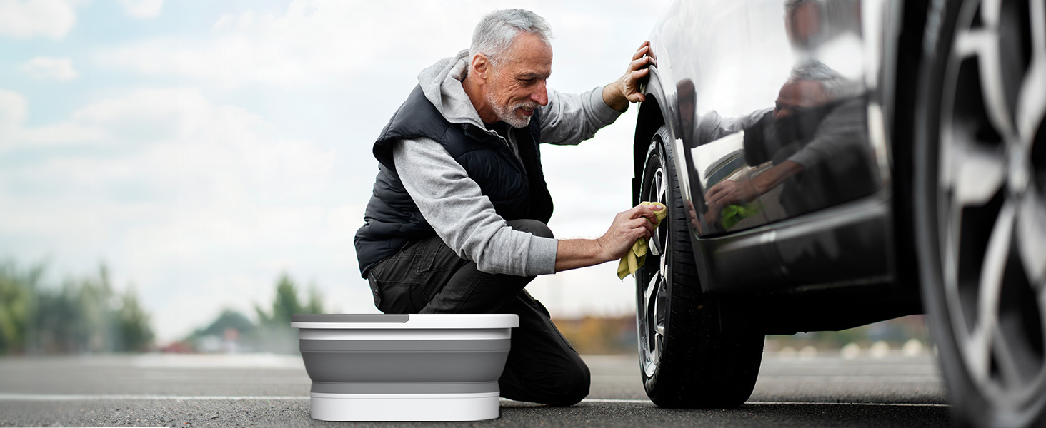 Nekteck Foot Soaking Tub Collapsible Bucket for Foot Bath Soak Tub