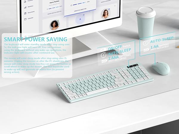 wireless keyboard and mouse 4