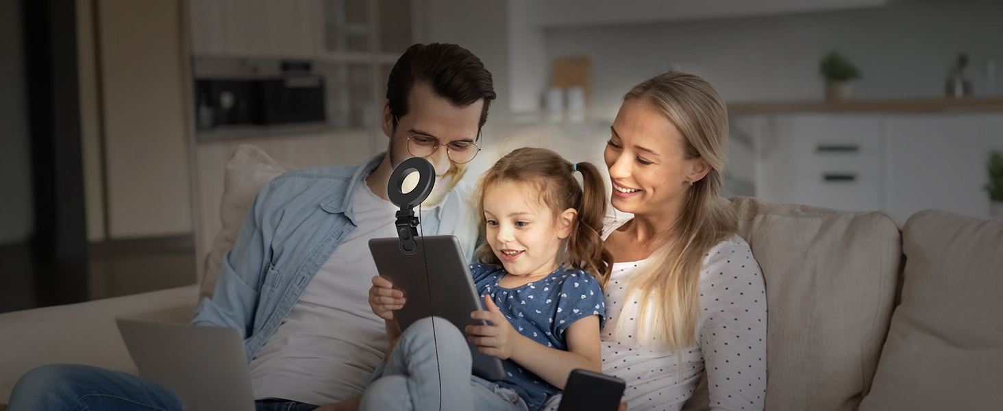 clip on light for ipad