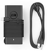 Laptop Charger for Dell Latitude Inspiron 13 14 15 16 Chromebook XPS 13 Precision, 65W 45W USB C ...