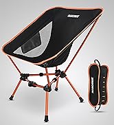 MARCHWAY Lightweight Folding Camping Chair, Stable Portable Compact for Outdoor Camp, Travel, Bea...