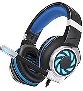 Headsets for Xbox One, PS4, PC, Nintendo Switch, Mac, Gaming Headset with Stereo Surround Sound, ...