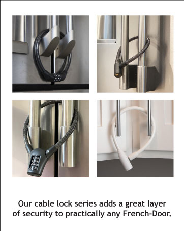 fridge cabinet cable lock