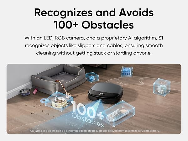 Avoids 100+ Obstacles