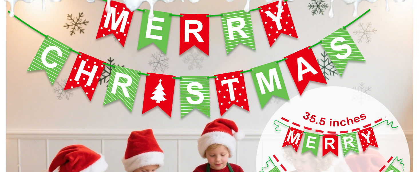 merry christmas banner