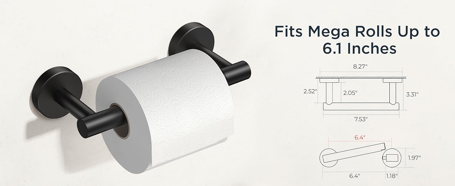 toilet paper holder wall mount