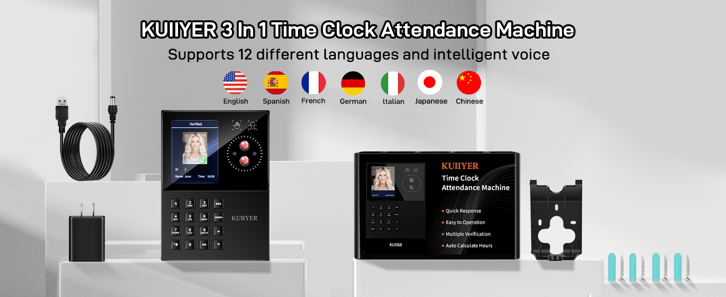 Time Clock Attendance Machine