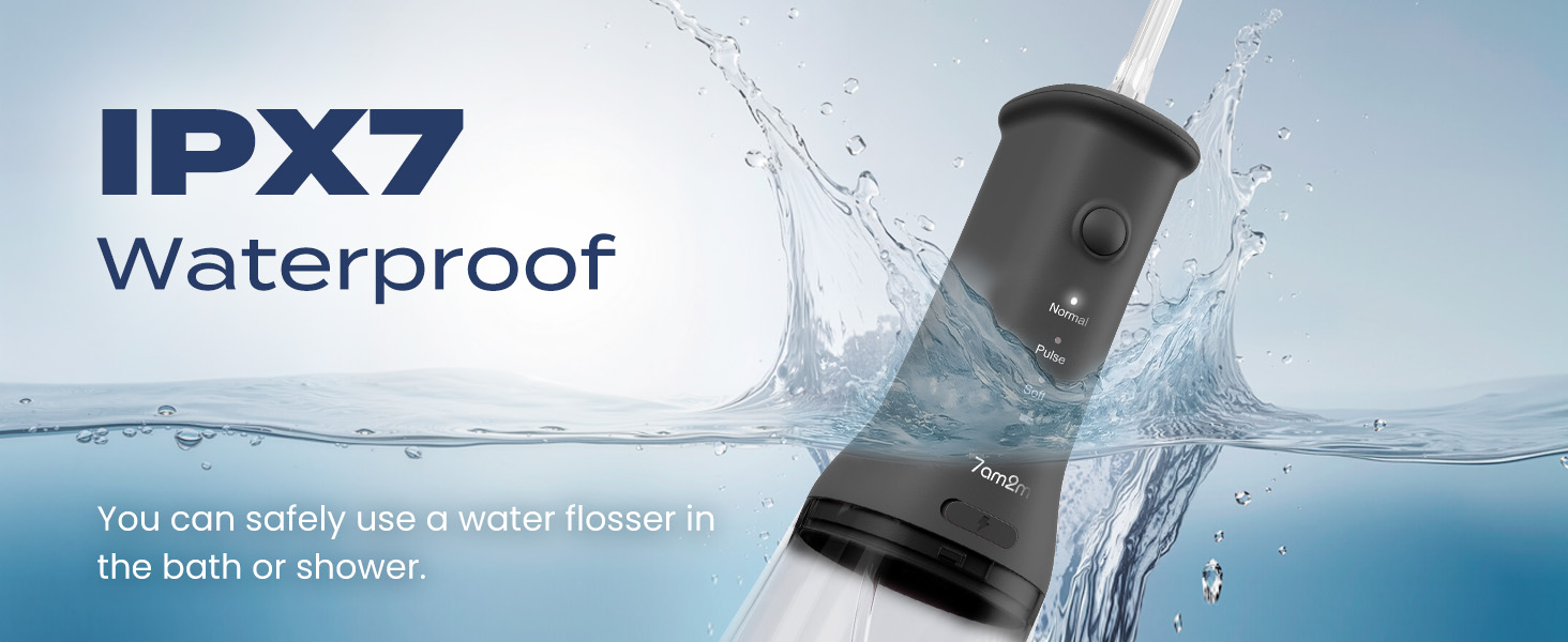 IPX7 Waterproof