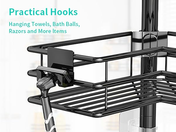 bathroom shower organizer