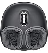 Nekteck Shiatsu Foot Massager with Heat, Deep Kneading Therapy Air Compression, Feet Massage Impr...