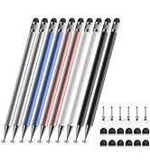 Stylus (10 Pcs),2-in-1 Stylus Pen for Touch Screen,High Precision and Sensitivity,Suitable for iP...