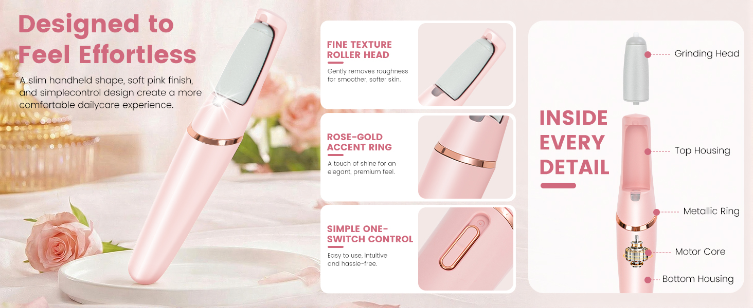 nuve silk 3 pro callus remover electric foot filer foot file
