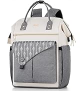 MOMUVO Laptop Backpack for Women 15.6 Inch Laptop Bag with USB Port, Student Bookbag Water Resist...