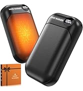 Hand Warmers Rechargeable 2 Pack, 4-Levels 104°F to 131°F Electric Hand Warmers, UL Certified Saf...
