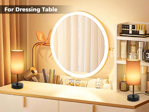 It can be used as ambient lights or suitable for bedroom, bedside table, office, hotel, etc.