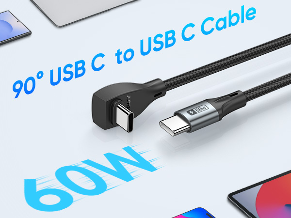 usb c cable right angle