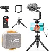 USKEYVISION Smartphone Vlogging Kit for iPhone 16/15/14 Mini/Pro/Max, Android Smartphone Content ...