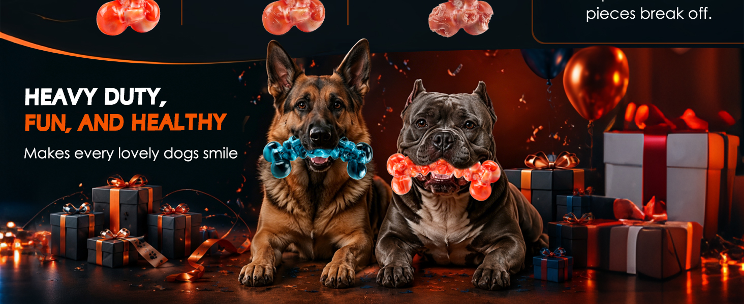 indestructible dog toy