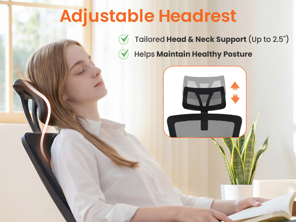 Headrest chair
