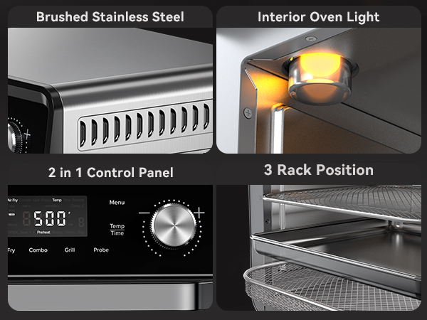 nuwave air fryer toaster oven with grill