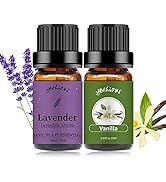 Vanilla Essential Oil for Diffuser Organic Vanilla Lavender Essential Oil Set Lavender Oil 100% P...