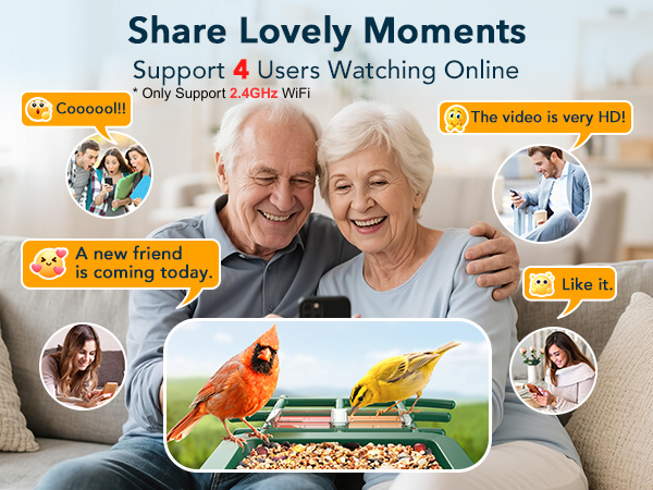 solar powered bird feeder with camera