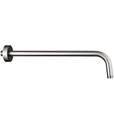 12 Inch Shower Arm with Flange,Stainless Steel 90 Degree Rain Shower Head Extension Arm,Wall-Moun...