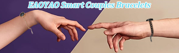 EAOYAO long distance touch bracelets