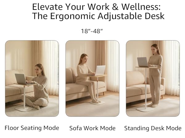 small tall standing desk adjustable