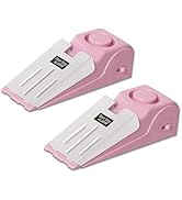 HNHMT 2 Pack Portable Door Stop Alarm, Door Stopper with 120db Loud Security Alarm, Travel Door, ...