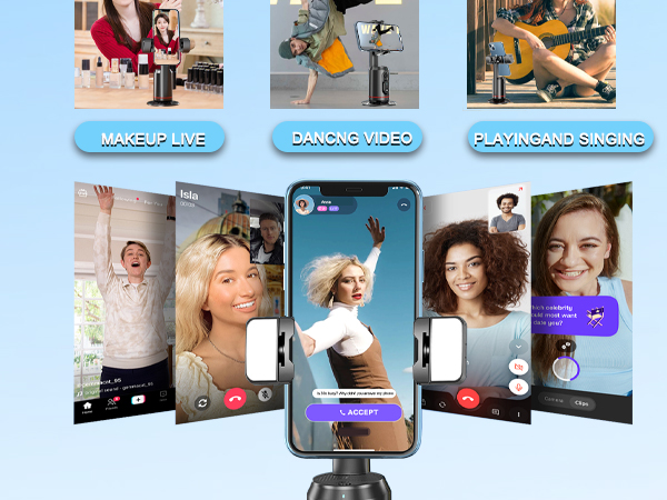 phone stand for recording phone tripod phone holder for recording