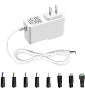Arkare 5V 2A Power Adapter 5V DC Power Supply 2000mA AC 100V-240V to DC 5Volt 1.5A 1A 1000mA Repl...