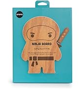 NEW!! Cutting Board &amp; Knife Set by OTOTO - Wooden Cutting Boards for Kitchen - Housewarming Gift,...