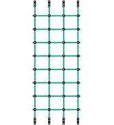 BeneLabel Climbing Cargo Net, Indoor Climbing net, Outdoor Cargo Webbing Net, Military Climbing C...