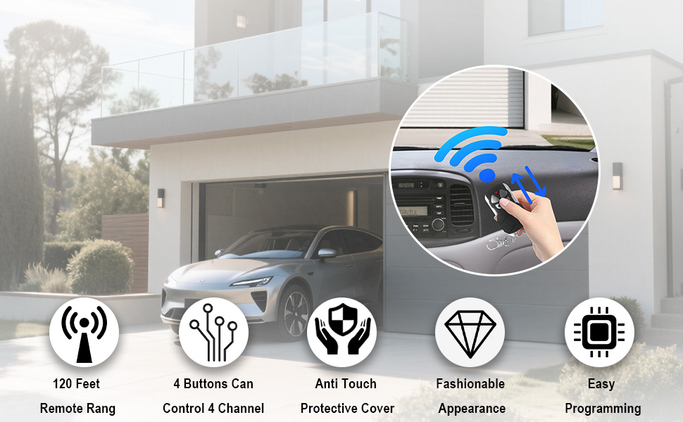 chamberlain garage door opener remote