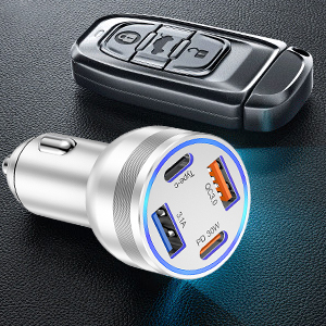 fast usb c car charger