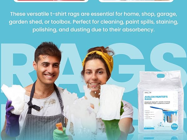 T shirt rags, cleaning rags for cleaning, shop rags, cleaning towels