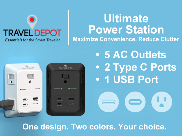Travel Depot PD USB Wall Charger