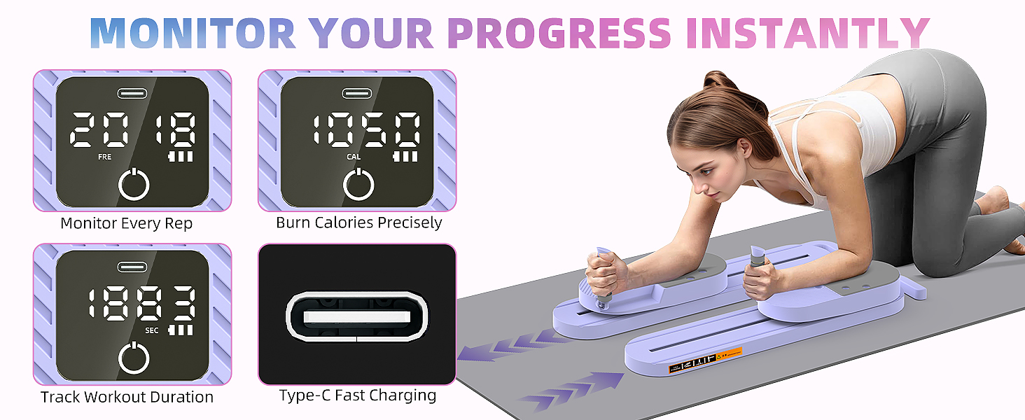 MONITOR YOUR PROGRESS INSTANTLY