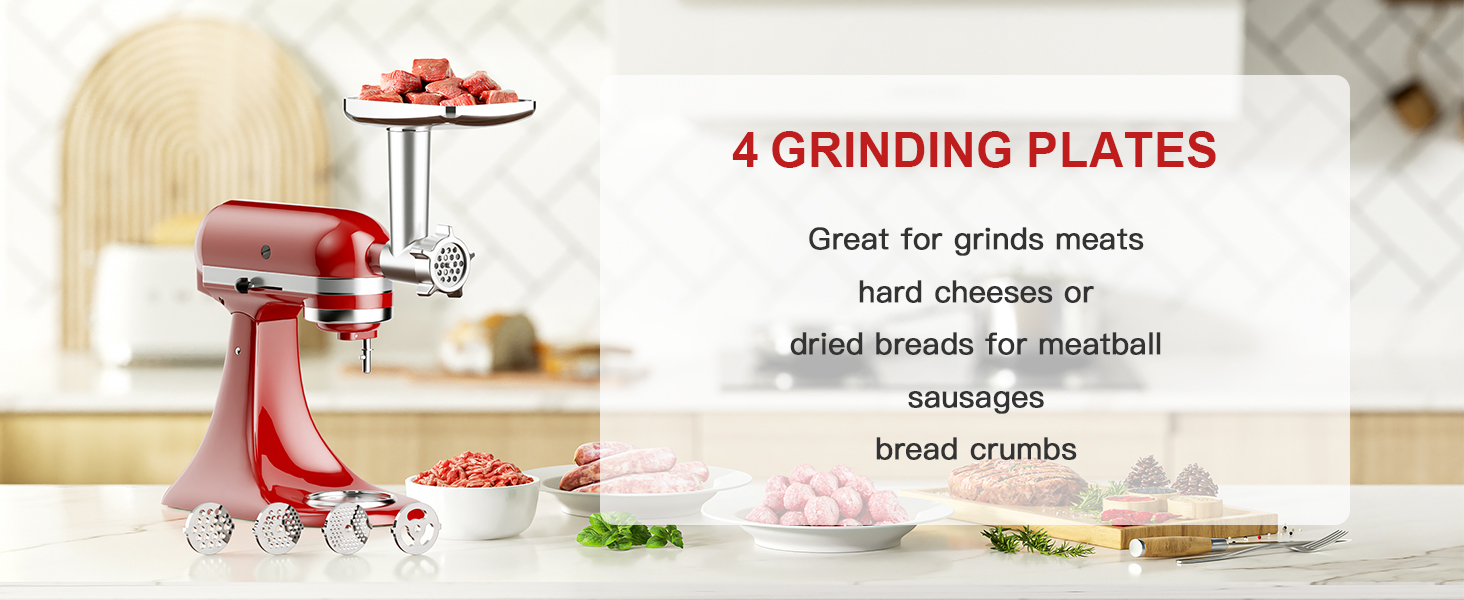 meat grinder attachment for kitchenaid stand mixer