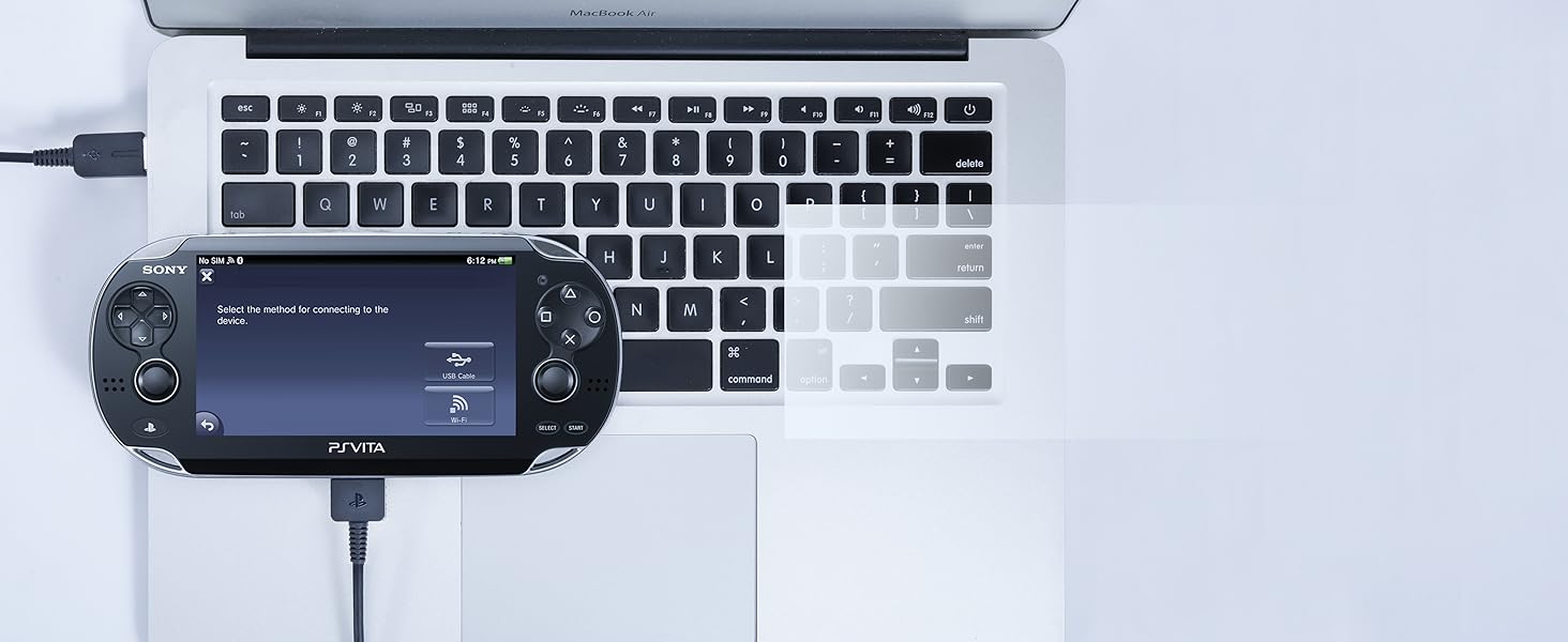 Upgraded PS Vita Charger Cable, Playstation Vita Charging Cable PSV 1000 USB Data &amp; Power Charger