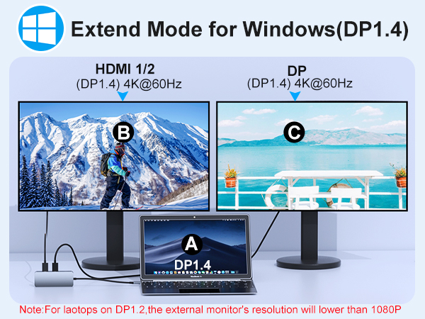 hdmi extender for dual monitors