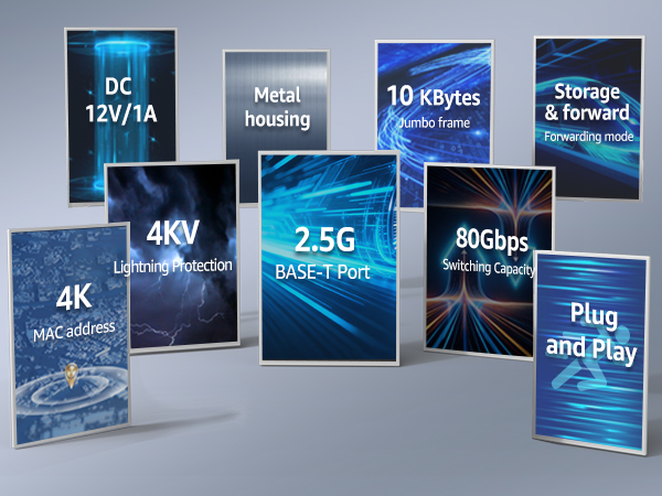8-Port 2.5G Unmanaged