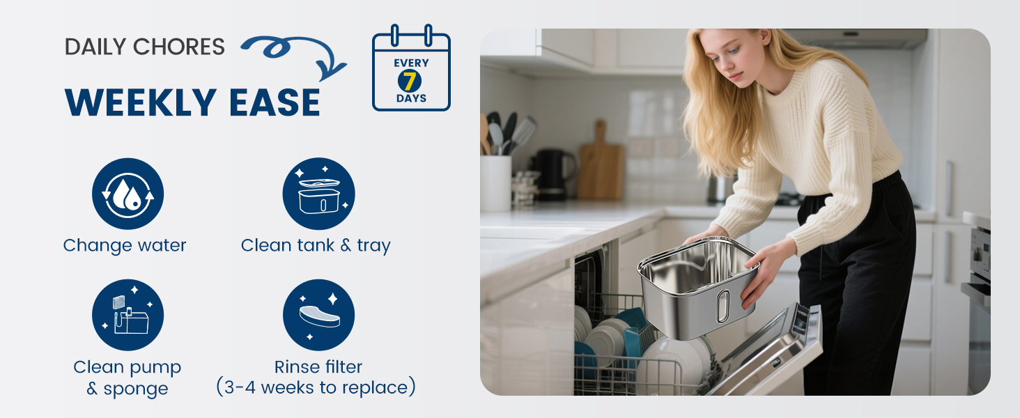 cat water fountain stainless steel cat water fountain for cat indoor dog water fountain kitty spout