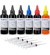 Aomya Universal Dye Ink Refill Kit for HP Canon EPN Brother Lexmark Refill kit Compatible Cartrid...