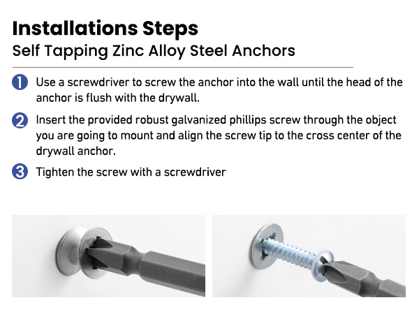 screws and anchors